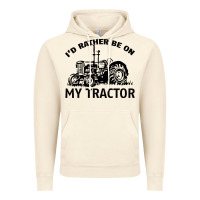 Vintage Artic I D Rather Be On My Tractor Vintage Hoodie - Bettercallsaul