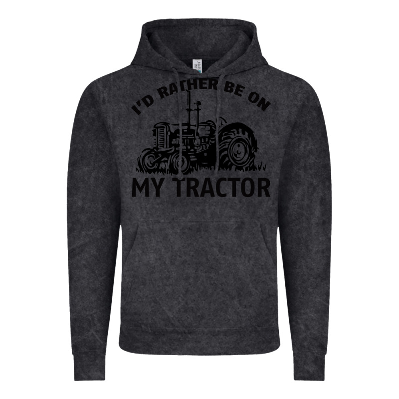 I D Rather Be On My Tractor Vintage Hoodie by Bettercallsaul | Teevron