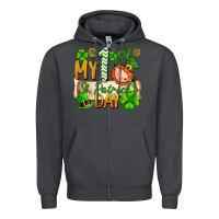 Smoke my 1st st patricks day Zipper Hoodie - FaDigitalArtStudio