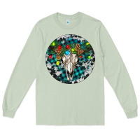 Matcha Bull Skull Christmas Long Sleeve Tee - RanaPortraitStore