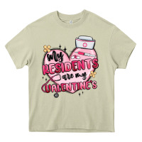 Mossy my residents are my valentines Heavy Core Tee - MaliasSmallBusiness