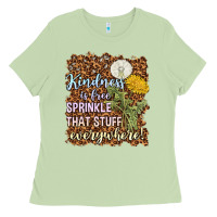 Kindness Is Free Sprinkle Ladies Tee | Teevron