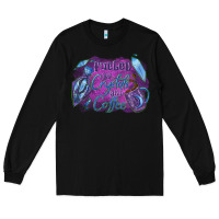 Black Fueled by crystals and coffee halloween Long Sleeve Tee - NancyCooperArtShop
