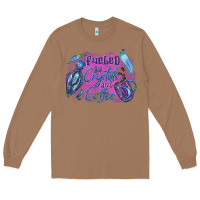 Toasted Coconut Fueled by crystals and coffee halloween Long Sleeve Tee - NancyCooperArtShop