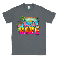 Charcoal Heather beach babe Classic Tee - BarkalooDesign