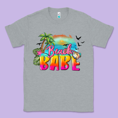Beach Babe Classic Tee Designed By Barkaloodesign