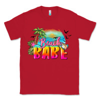 Red beach babe Classic Tee - BarkalooDesign