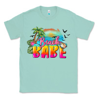 Seafoam beach babe Classic Tee - BarkalooDesign
