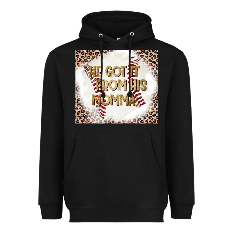 He Got It From His Momma Heavyweight Hoodie by CowhideDigitalArt | Teevron