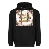 Black He Got it From his Momma Heavyweight Hoodie - CowhideDigitalArt