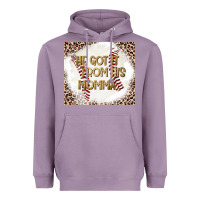 Lavender He Got it From his Momma Heavyweight Hoodie - CowhideDigitalArt