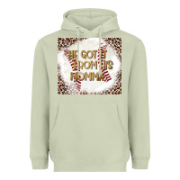 Matcha He Got it From his Momma Heavyweight Hoodie - CowhideDigitalArt
