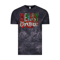 Cloud Black Merry Christmas Buffalo Plaid Leopard Vintage Tee - Bettercallsaul
