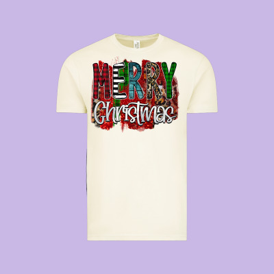 Merry Christmas Buffalo Plaid Leopard Vintage Tee Designed By Bettercallsaul