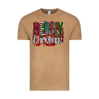 Vintage Camel Merry Christmas Buffalo Plaid Leopard Vintage Tee - Bettercallsaul