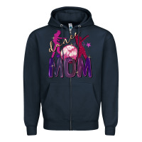 Navy Dance mom Mother's Day Zipper Hoodie - FaDigitalArtStudio