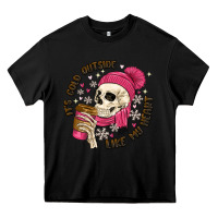 Black its cold outside like my heart Heavy Core Tee - MaliasSmallBusiness