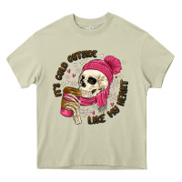 Mossy its cold outside like my heart Heavy Core Tee - MaliasSmallBusiness