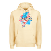 Pina Colada Merica leopard lightning bolt Premium Hoodie - FaDigitalArtStudio