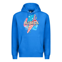 True Royal Merica leopard lightning bolt Premium Hoodie - FaDigitalArtStudio
