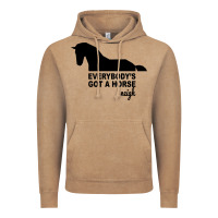 Vintage Coffee everybody's gotta horse neigh Vintage Hoodie - Bettercallsaul