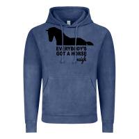 Vintage Denim everybody's gotta horse neigh Vintage Hoodie - Bettercallsaul