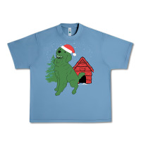 Pebble Blue Christmas Dog Urban Heavy Tee - Bettercallsaul