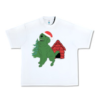 White Christmas Dog Urban Heavy Tee - Bettercallsaul