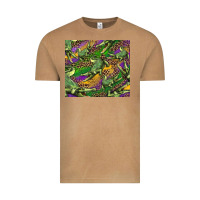 Vintage Camel mardi gras Louisiana crocodile leopard Vintage Tee - RanaPortraitStore