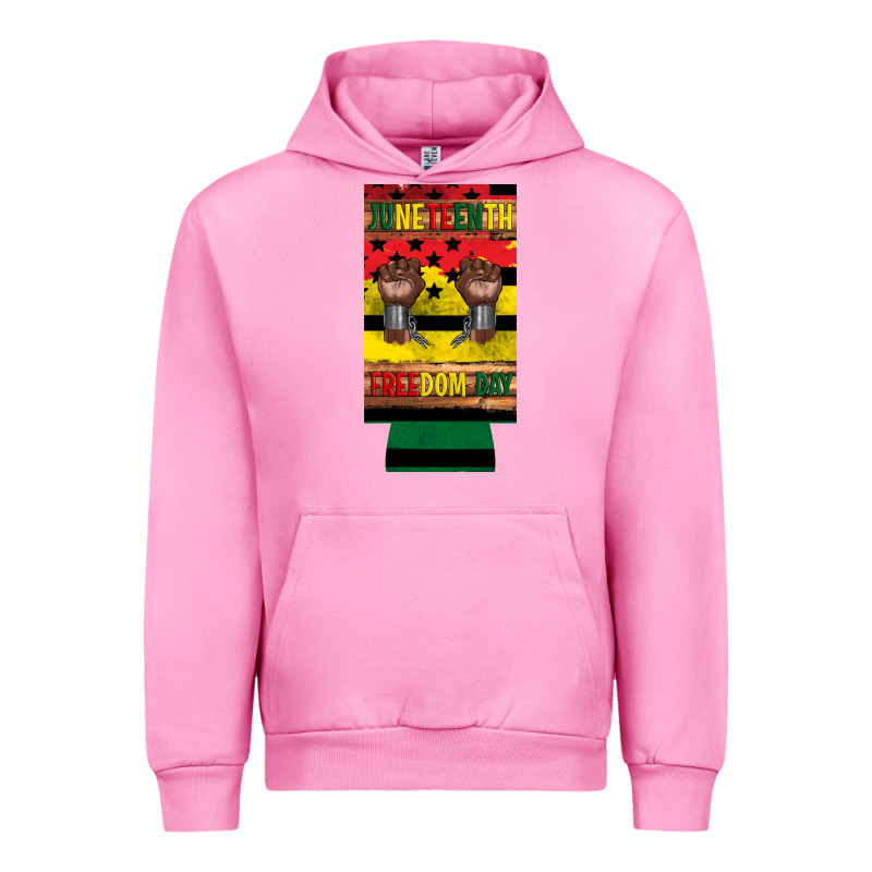 Juneteenth Freedom Day 12 Oz Can Cooler (slim) 2 Urban Hoodie by Artiststas | Teevron
