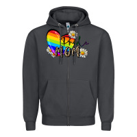 Smoke Pride Mom Mother's Day Zipper Hoodie - FaDigitalArtStudio