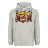 Moon Dust Football Mom Heavyweight Hoodie - CowhideDigitalArt