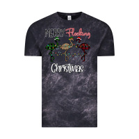 Cloud Black Merry Flocking Christmas Vintage Tee - Bettercallsaul