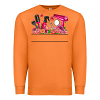 Carrot Hair Stylist Your Textt Premium Sweatshirt - CowhideDigitalArt