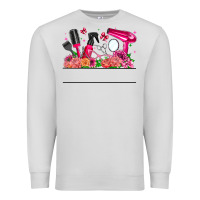 Dove Grey Hair Stylist Your Textt Premium Sweatshirt - CowhideDigitalArt