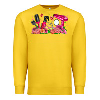 Lemon Hair Stylist Your Textt Premium Sweatshirt - CowhideDigitalArt
