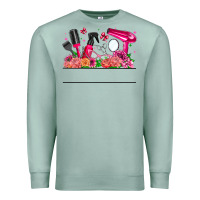 Seafoam Hair Stylist Your Textt Premium Sweatshirt - CowhideDigitalArt