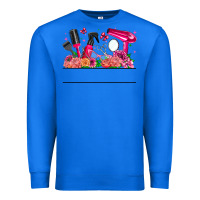True Royal Hair Stylist Your Textt Premium Sweatshirt - CowhideDigitalArt