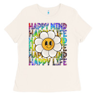 Bone happy mind happy life Ladies Tee - NancyCooperArtShop