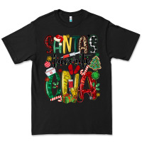 Black santas favorite cna nurse Premium Tee - MaliasSmallBusiness