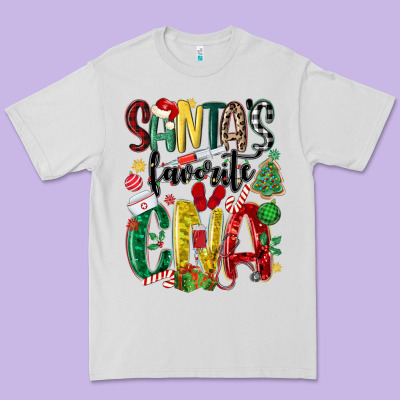 Santas Favorite Cna Nurse Premium Tee Designed By Maliassmallbusiness