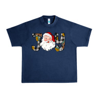 Navy joy santa Urban Heavy Tee - JahusDesignShop