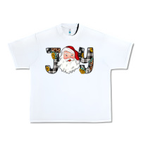 White joy santa Urban Heavy Tee - JahusDesignShop
