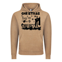 Vintage Coffee Christmas Begins With Christ Vintage Hoodie - Bettercallsaul