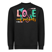 Black love my patients Heavyweight Sweatshirt - CowGirlArtShop