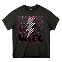 Asphalt wife wife wife Heavy Core Tee - MaliasSmallBusiness