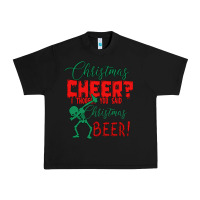 Black Christmas Cheer I Thought You Said Christmas Beer Urban Heavy Tee - Bettercallsaul