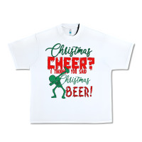 White Christmas Cheer I Thought You Said Christmas Beer Urban Heavy Tee - Bettercallsaul