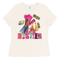 Bone lady hustler afro high heels Ladies Tee - NancyCooperArtShop