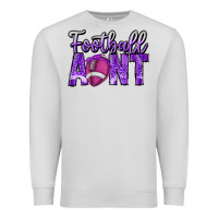 Dove Grey football aunt Premium Sweatshirt - CowhideDigitalArt